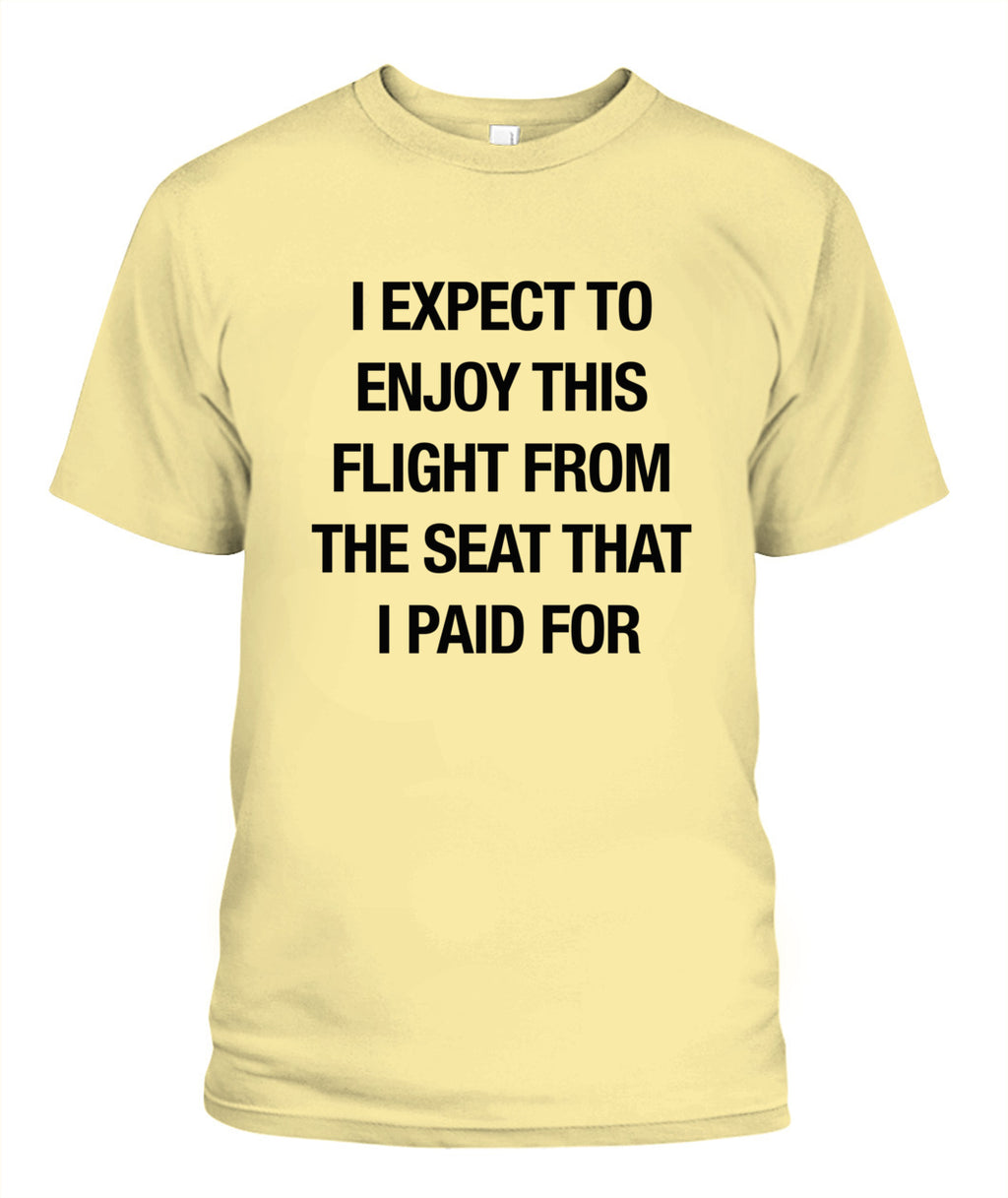 Airline Seat - Grumpy Dad Tee (US Delivery)