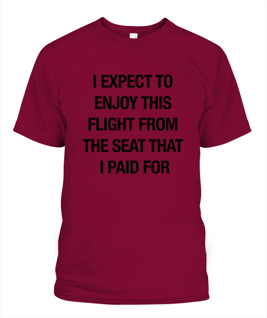 Airline Seat - Grumpy Dad Tee (US Delivery)
