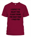 Airline Seat - Grumpy Dad Tee (US Delivery)