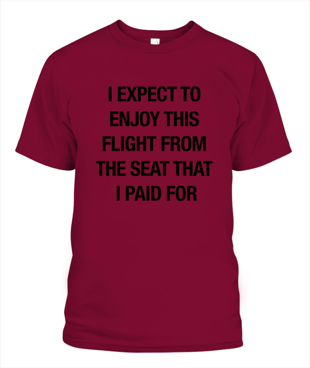 Airline Seat - Grumpy Dad Tee (US Delivery)