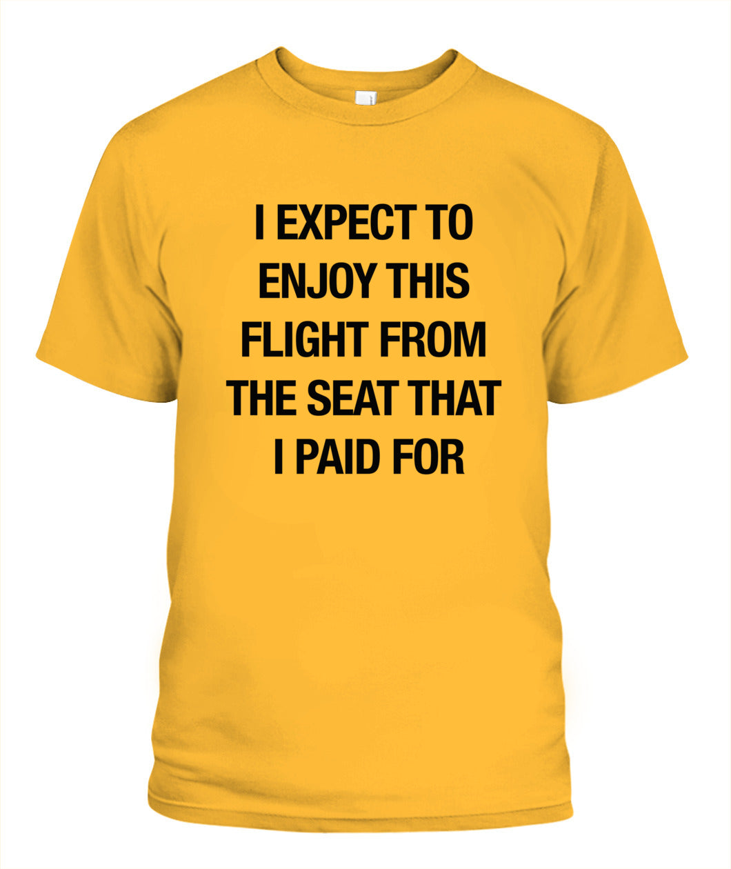 Airline Seat - Grumpy Dad Tee (US Delivery)