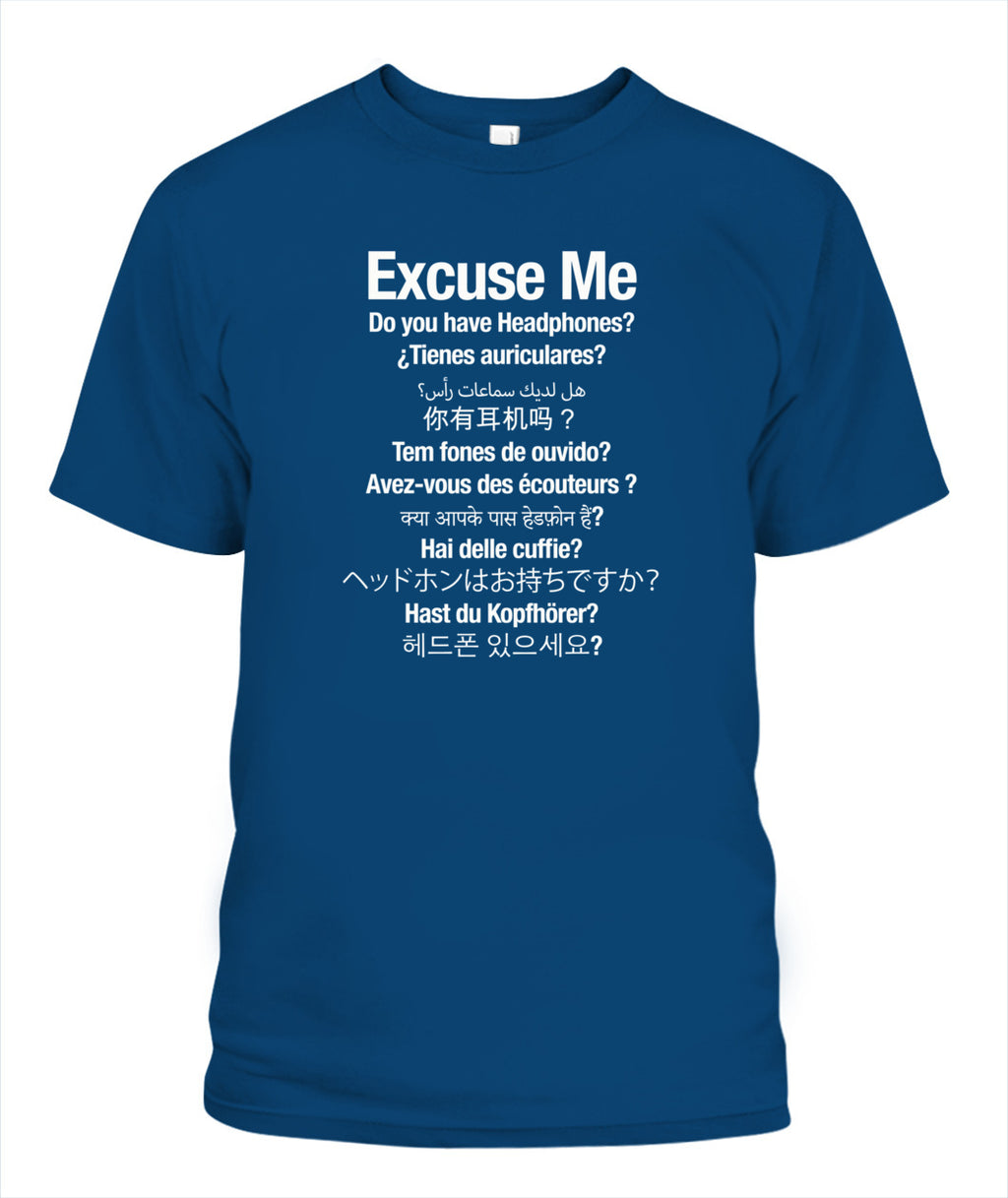 International Headphones? - Grumpy Dad Tee (US Delivery)