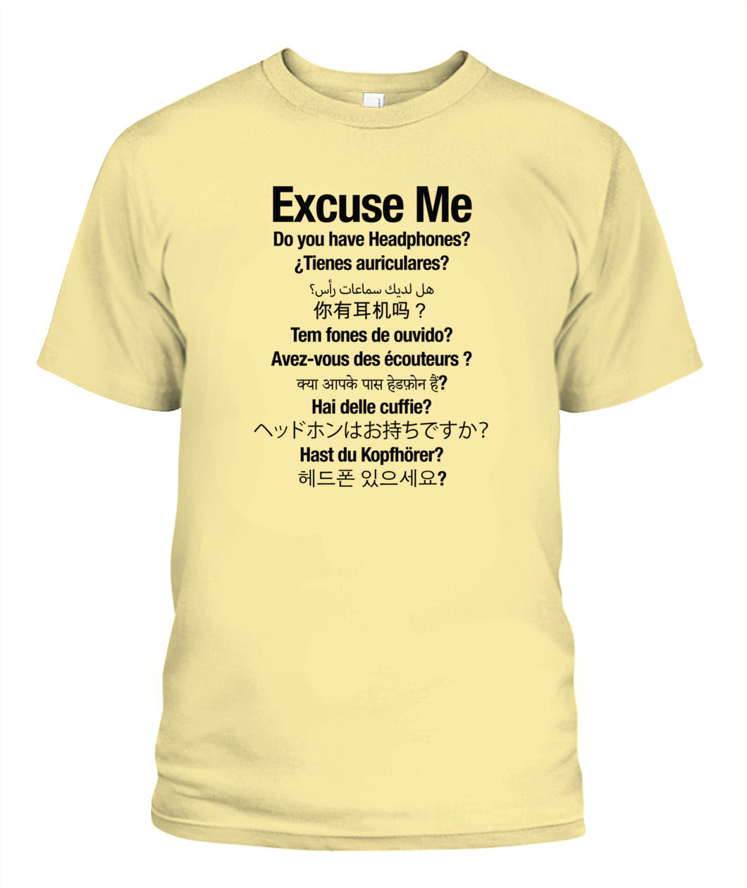 International Headphones? - Grumpy Dad Tee (US Delivery)