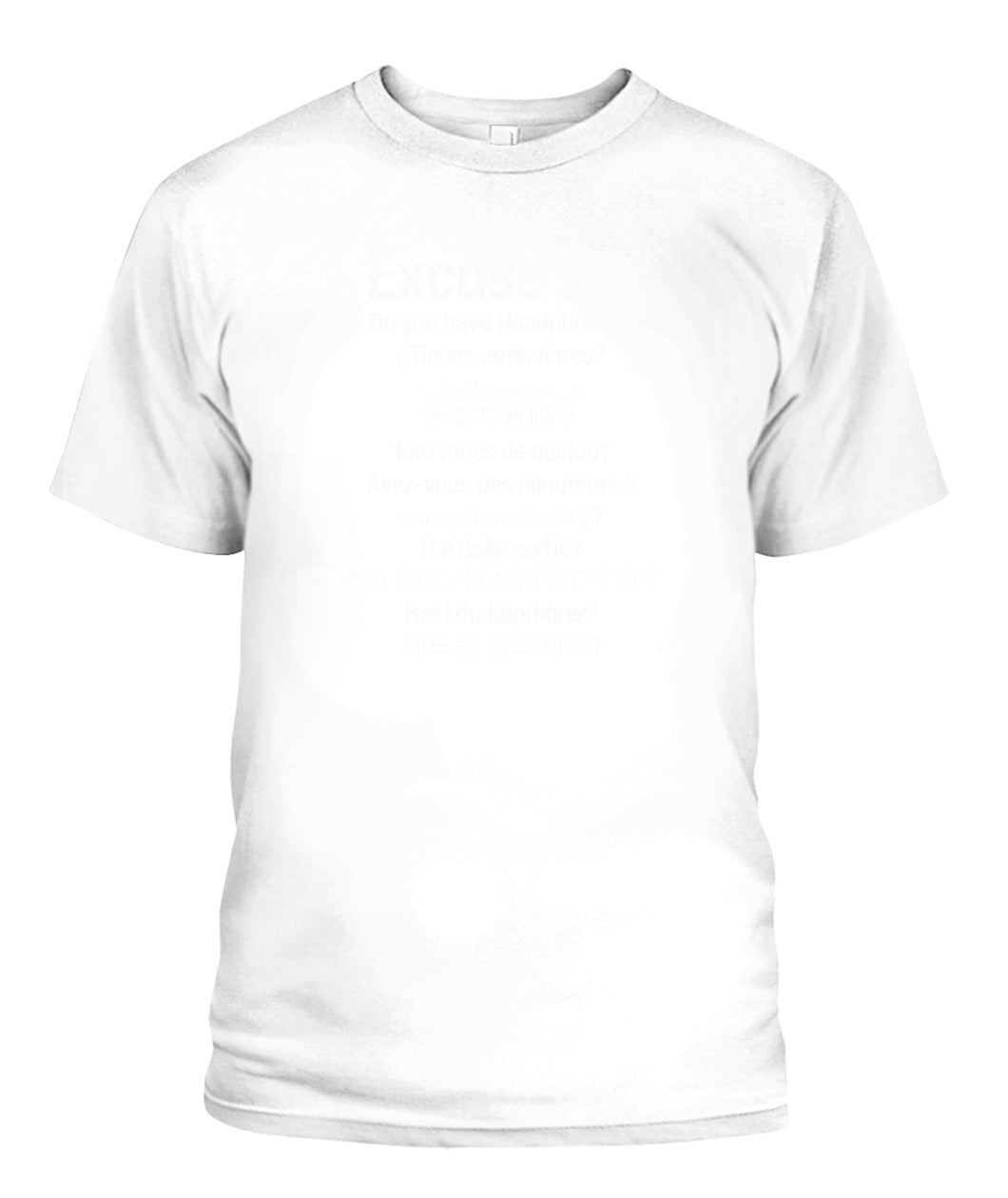 International Headphones? - Grumpy Dad T-Shirt (UK/EU Delivery)